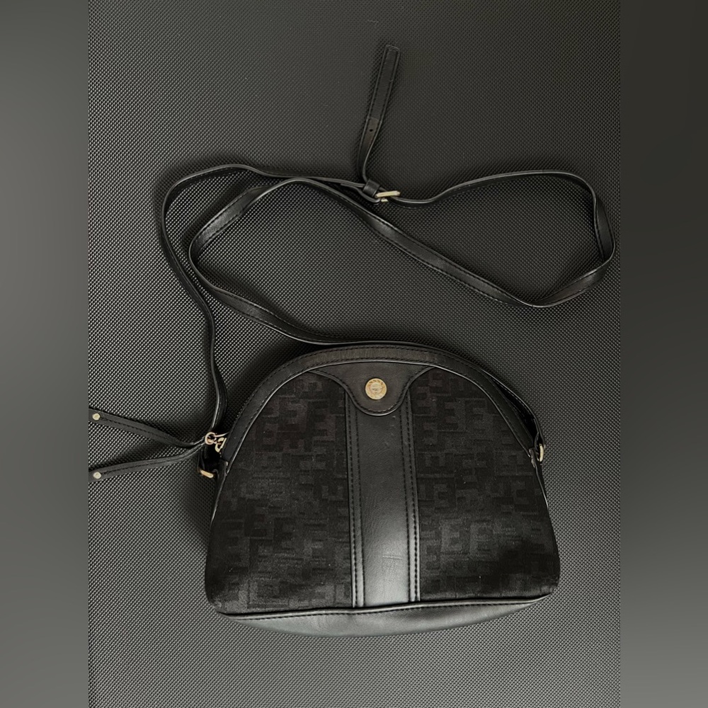 Black Express Crossbody Bag